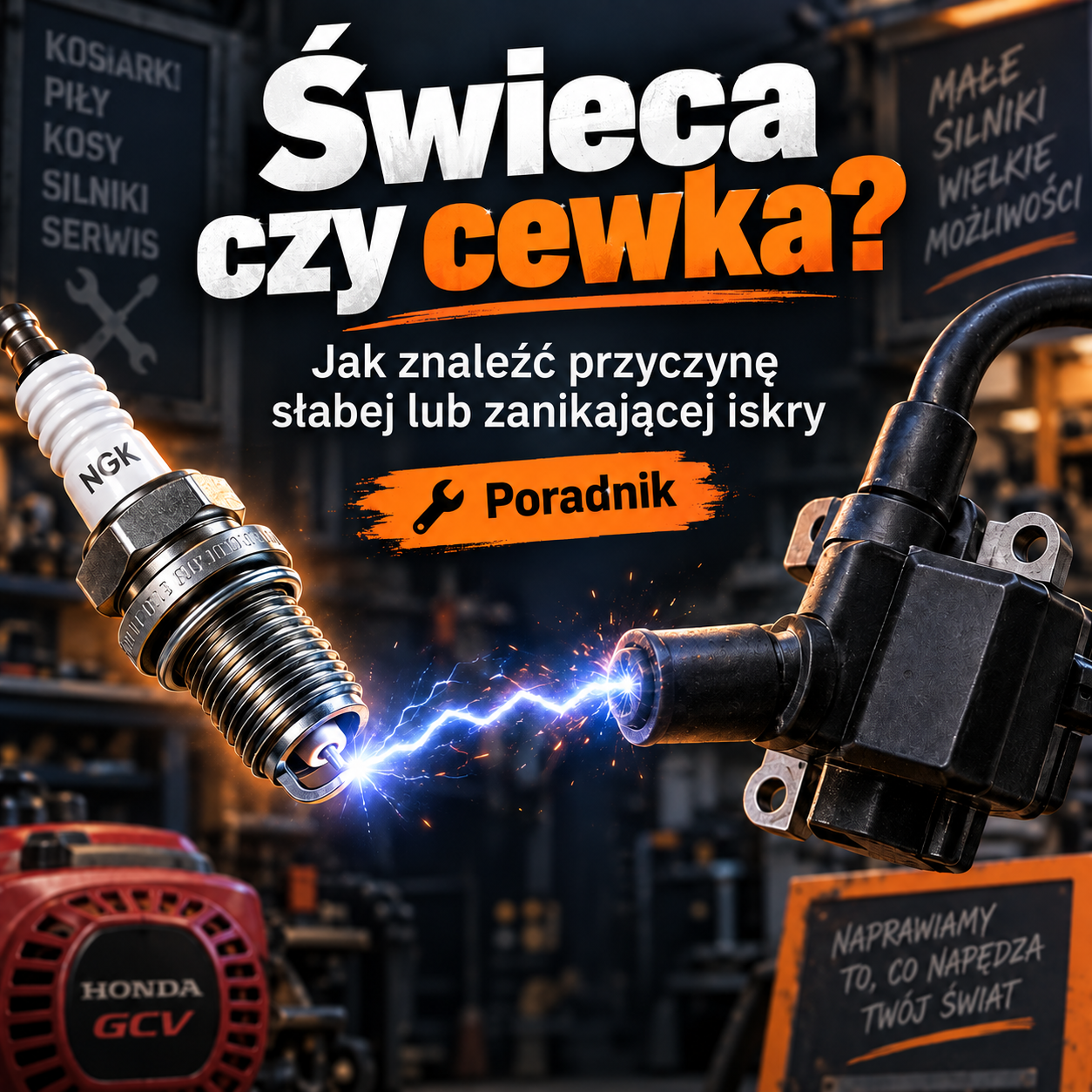 Świeca czy cewka zapłonowa? Jak znaleźć przyczynę słabej lub zanikającej iskry